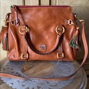 Dooney & Bourke Leather Florentine satchel